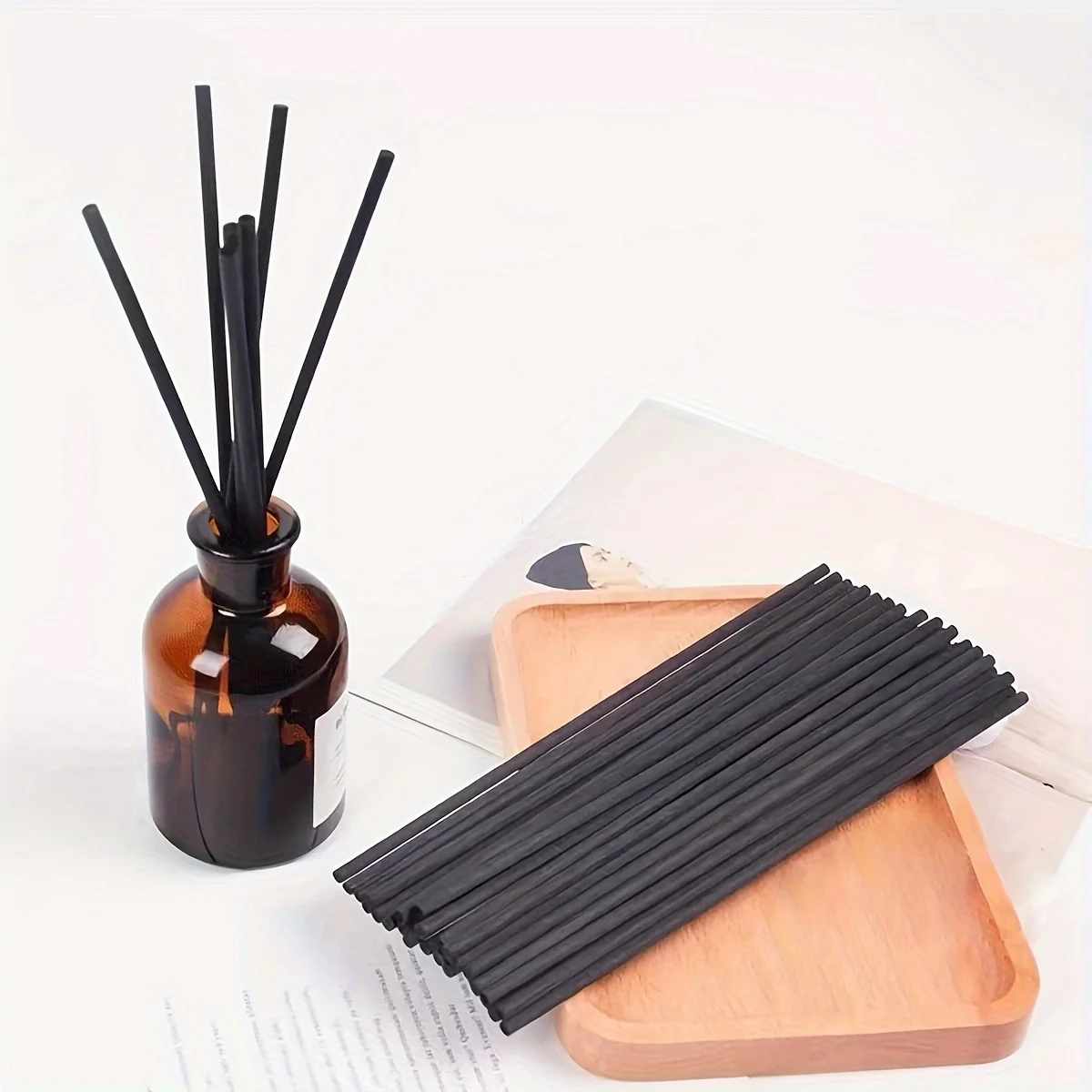 Home Fragrance Diffuser Sticks - 10/50 Stuks Fiber Sticks Diffuser Aromatherapie