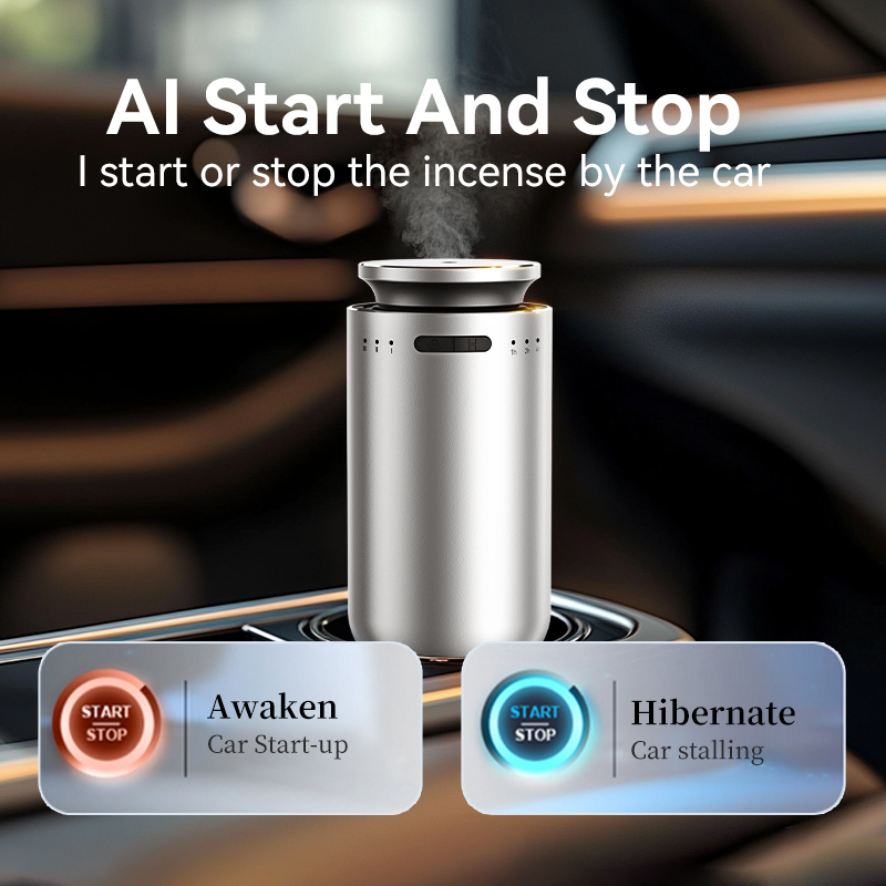 Home Fragrance Oils For Diffusers - Draagbare autodiffuser voor essentiële oliën, autogeurverfrisser,