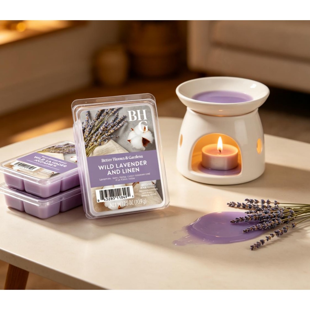 Home Fragrance Linen - 2.5oz Geurende Wax Melts Wilde Lavendel