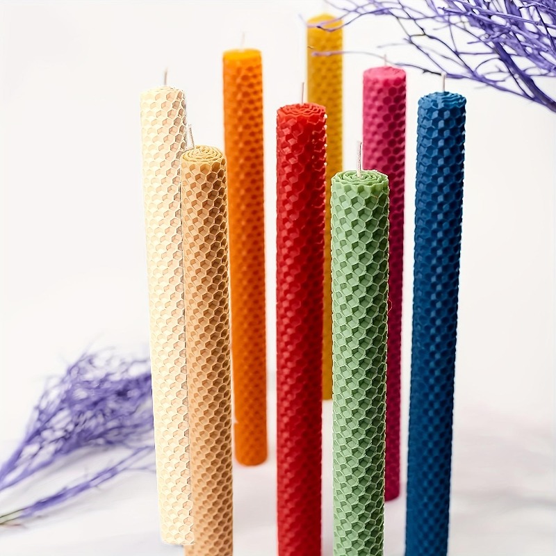 Beeswax Taper Candle - 18/27 Fijne Kaarsen van Bijenwas, Lange