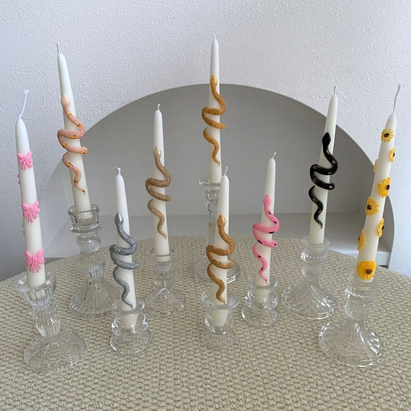 Yes1pc 20 cm/7.87in handgeteke - Beeswax Taper Candle recensie en prijs