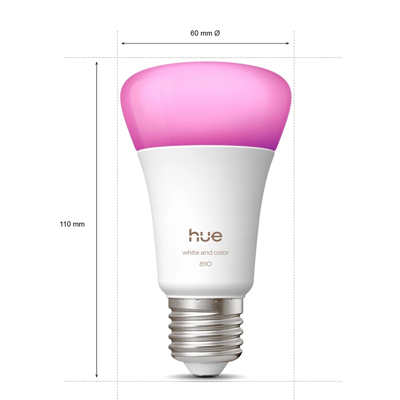 Philips Hue E27 A60 810LM Smar - Philips Bulb Hue recensie en prijs