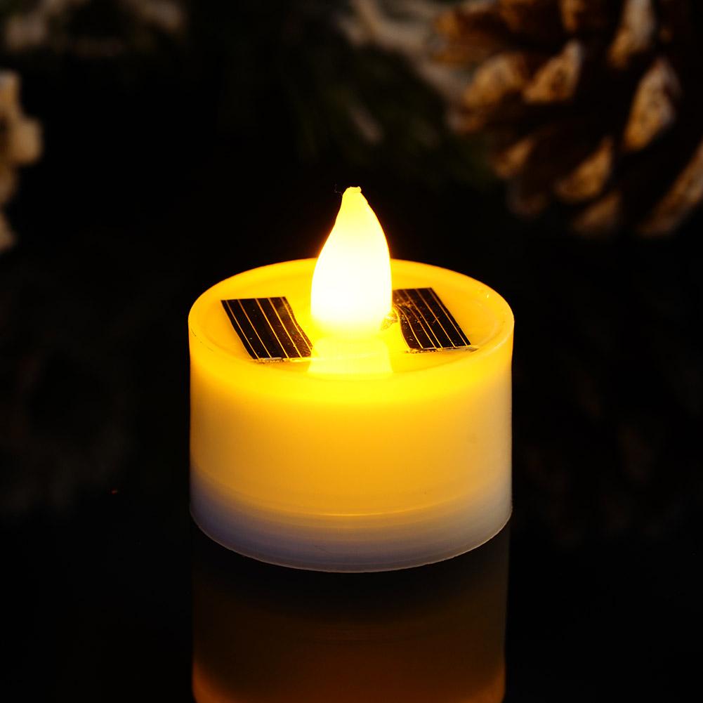 Nieuwe zonne-kaarsen Vlamloze  - Beeswax Taper Candle recensie en prijs