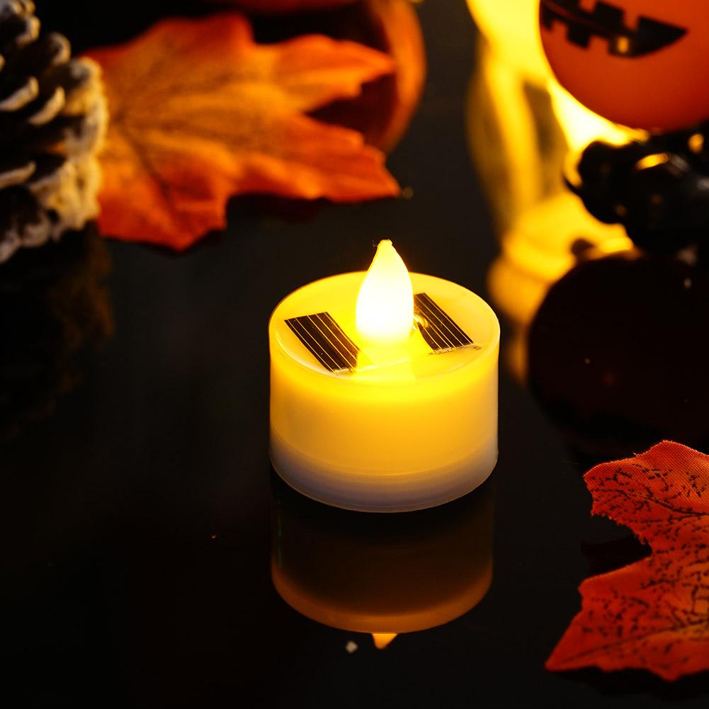 Nieuwe zonne-kaarsen Vlamloze  - Beeswax Taper Candle recensie en prijs