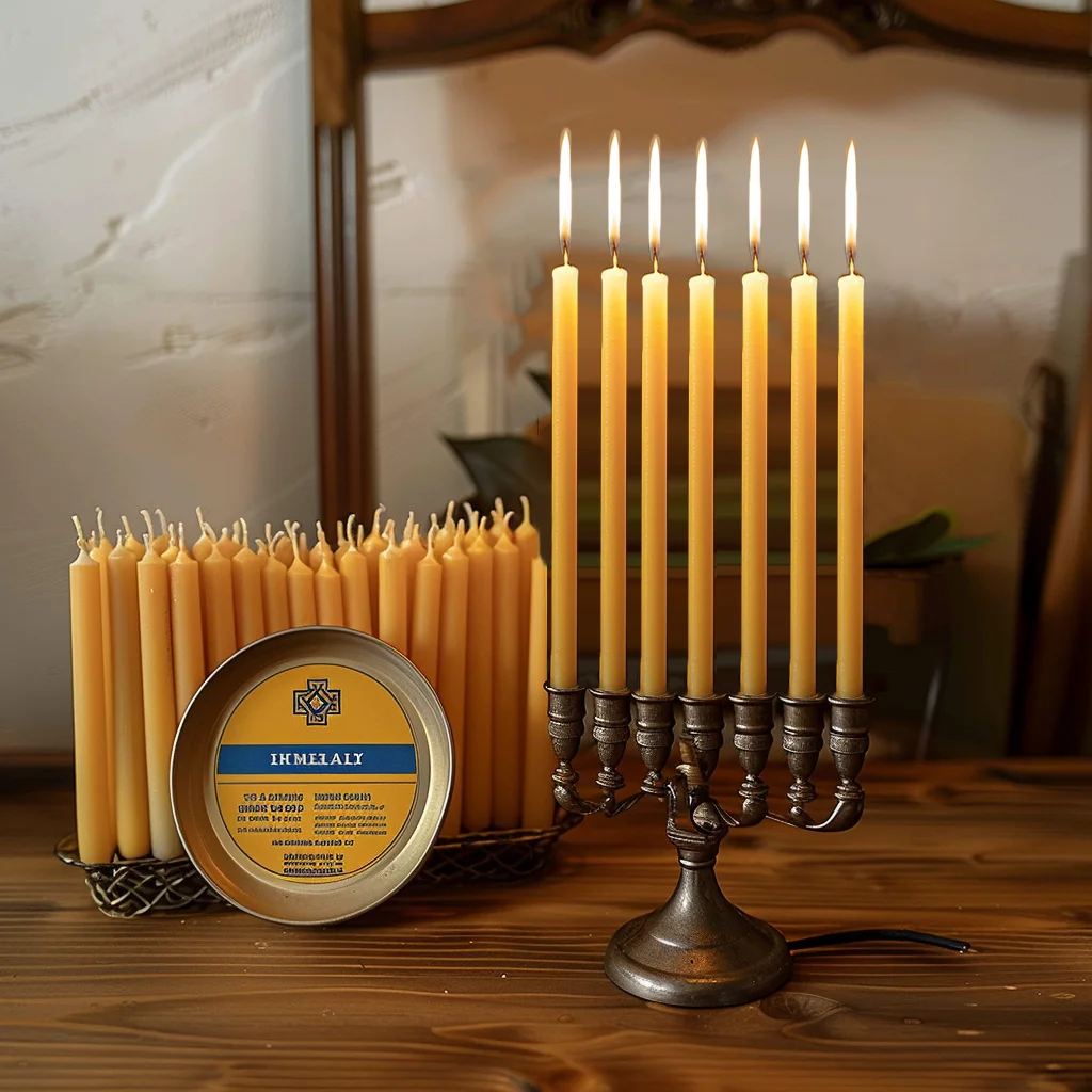 25PCS/1PACK Chanoeka Kaars Nat - Beeswax Taper Candle recensie en prijs
