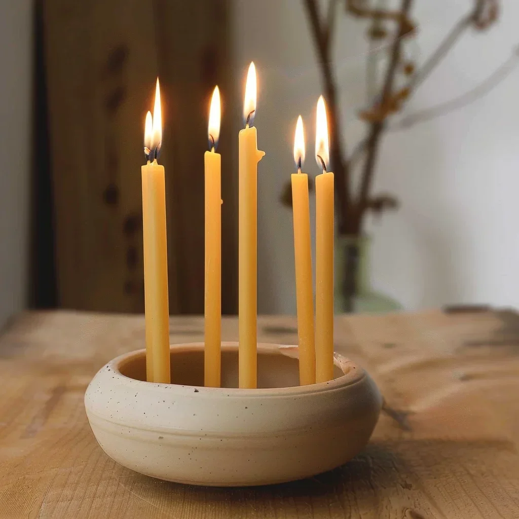 25PCS/1PACK Chanoeka Kaars Nat - Beeswax Taper Candle recensie en prijs