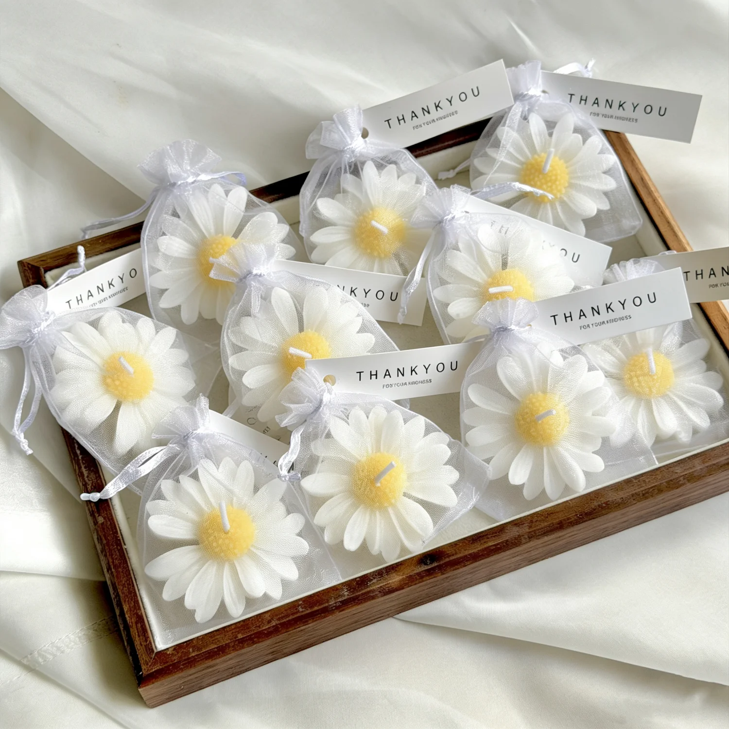 yes1pc/5pcs/10pcs Daisy Shaped - Home Fragrance Scented Candle recensie en prijs
