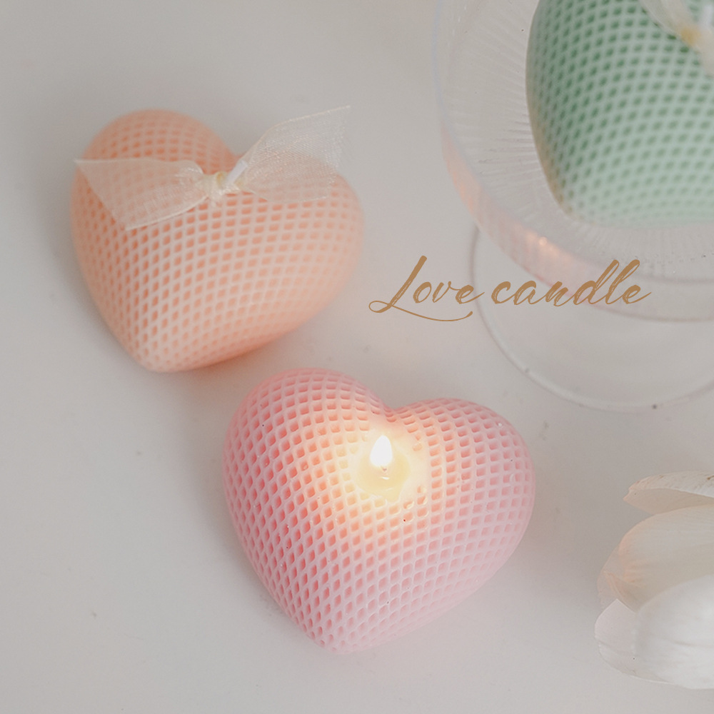 Geurkaars in hartvorm voor Val - Home Fragrance Scented Candle recensie en prijs