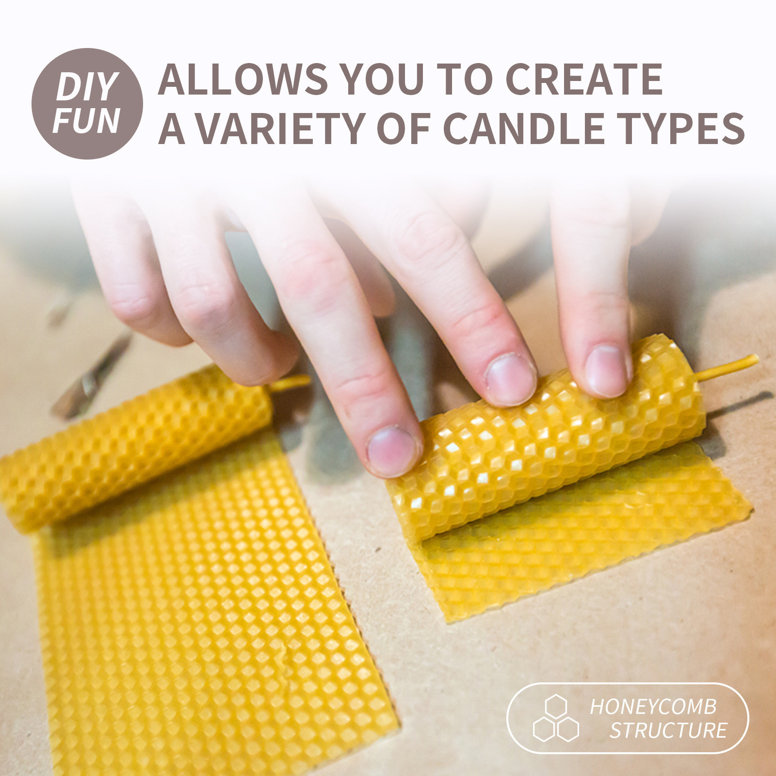 10/20/30 Stuks Natuurlijke Bij - Beeswax Taper Candle recensie en prijs