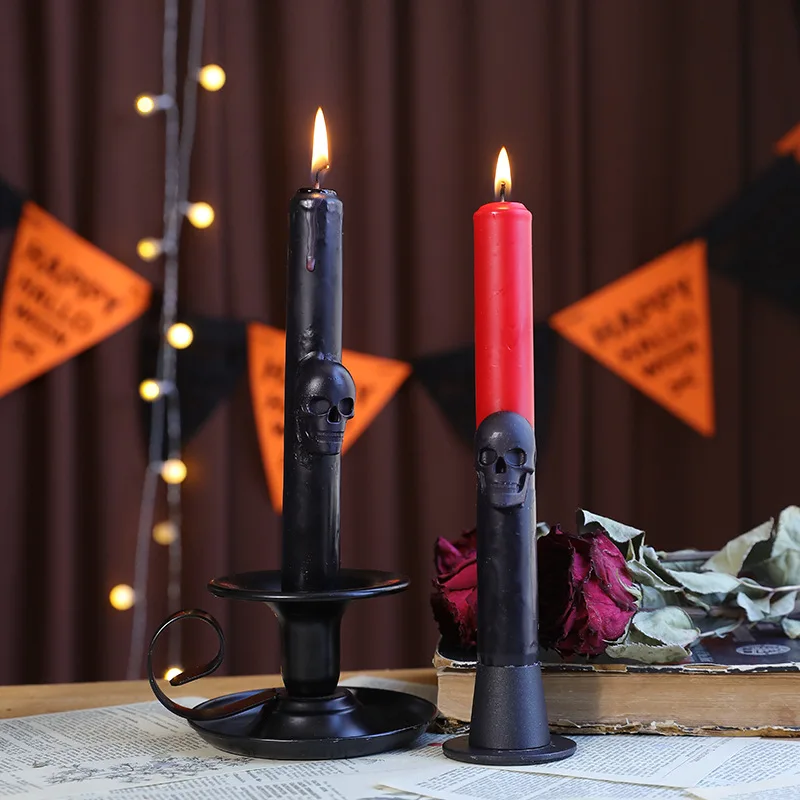 Gotische schedel conische kaar - Beeswax Taper Candle recensie en prijs