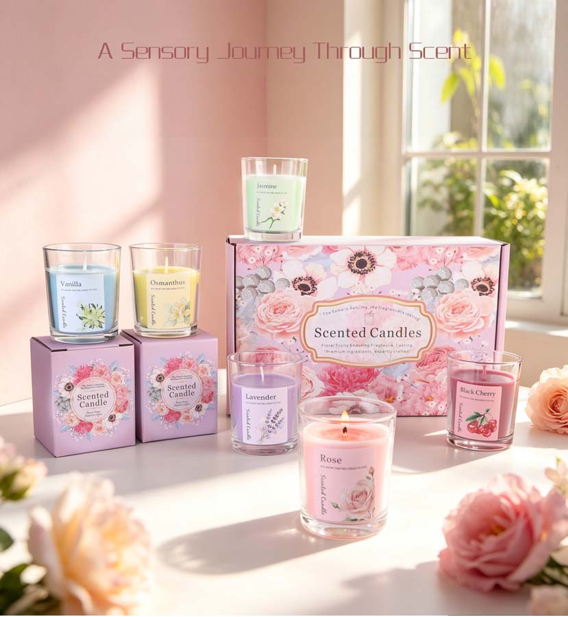 Aromatherapie Geurkaarsen Gesc - Home Fragrance Scented Candle recensie en prijs