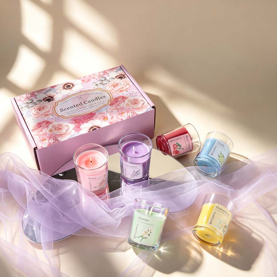 Aromatherapie Geurkaarsen Gesc - Home Fragrance Scented Candle recensie en prijs