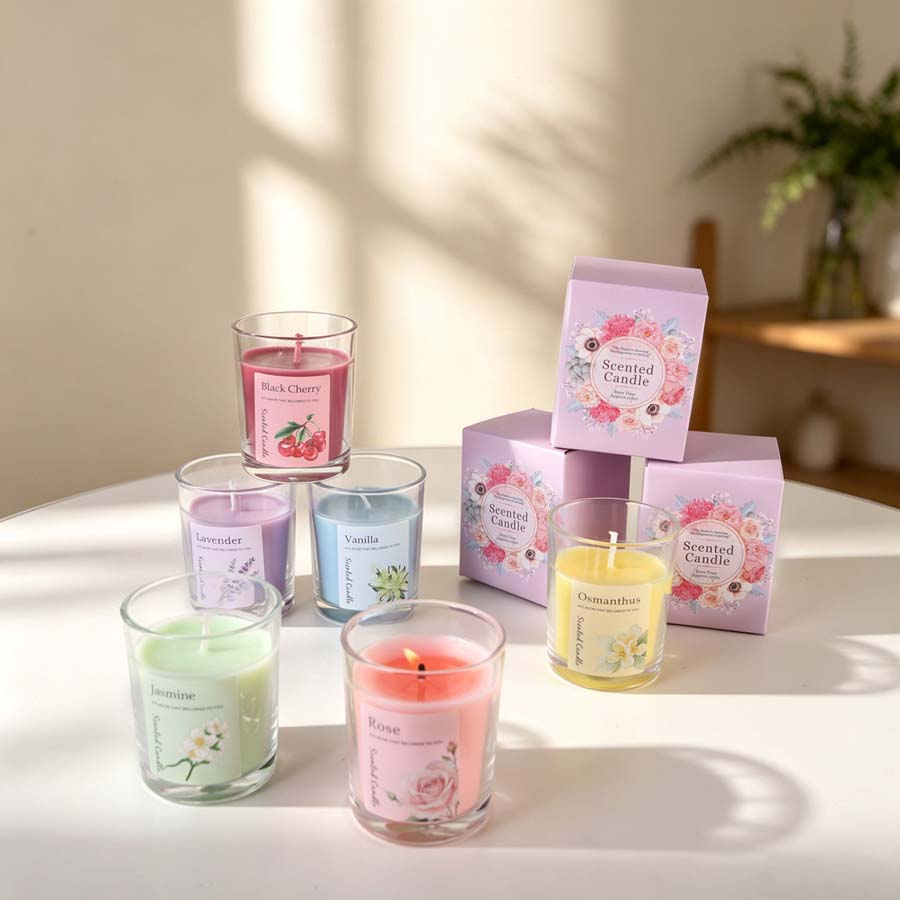 Aromatherapie Geurkaarsen Gesc - Home Fragrance Scented Candle recensie en prijs